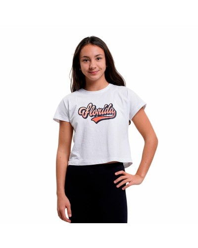 Kurzarm-T-Shirt für Kinder Name It Nkfvilma Capsl Crop F1