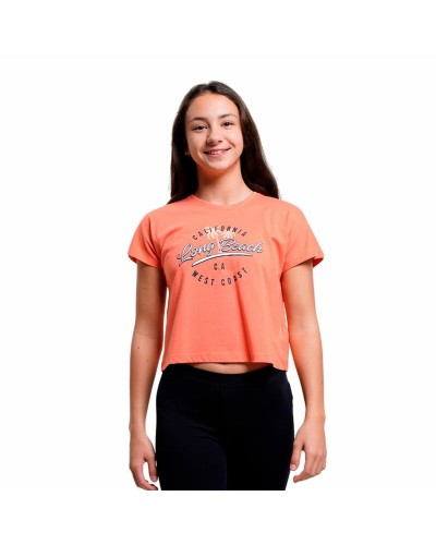 Child's Short Sleeve T-Shirt Name It Nkfvilma Capsl Crop F1