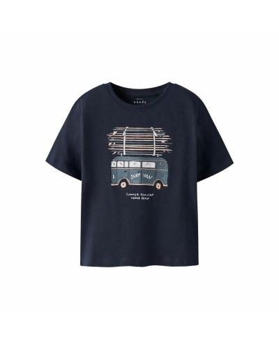 Camiseta de Manga Corta Infantil Name It Nmmvagno Loose