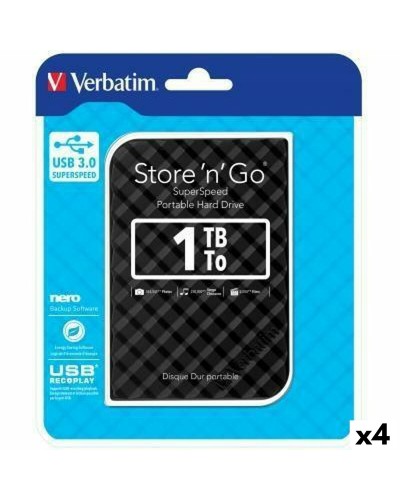 Extern Hårddisk Verbatim Store n Go 1 TB