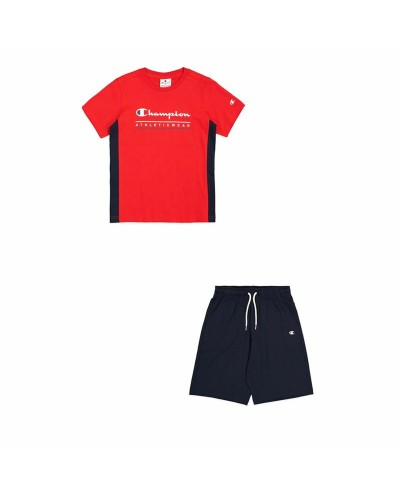 Conjunto Deportivo para Niños Champion Rojo
