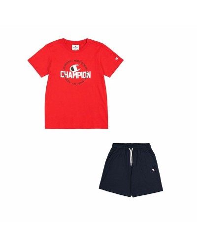 Ensemble de Sport pour Enfants Champion Rouge Blue marine