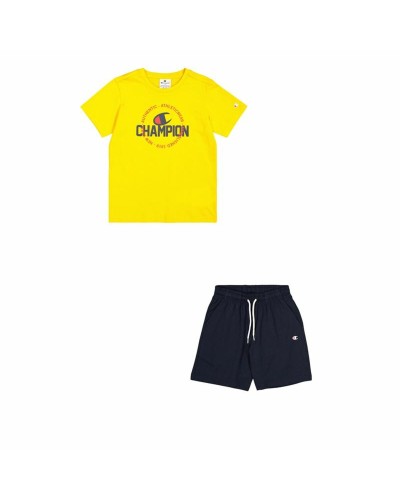 Ensemble de Sport pour Enfants Champion Jaune Blue marine