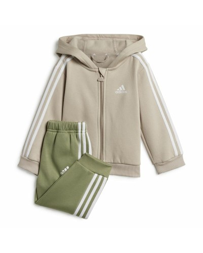 Completo Sportivo per Neonati Adidas Essentials Verde Grigio