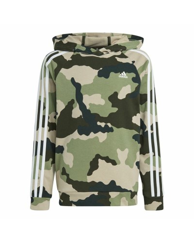 Unisex huppari Adidas Essentials Monivärinen Suojaväritys