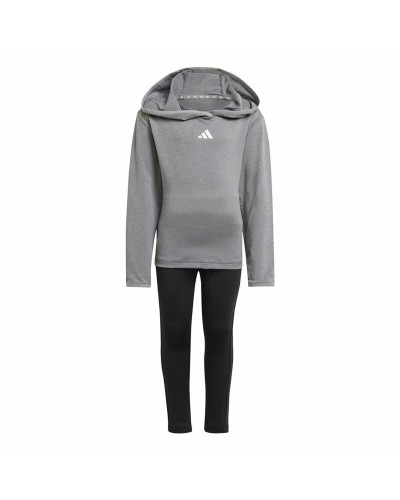 Lasten verkkapuku Adidas And Little Harmaa