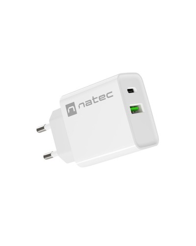 Chargeur mural Natec RIBERA NUC-2061 Blanc 20 W