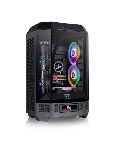 Caja Semitorre ATX THERMALTAKE THE TOWER T300 Negro