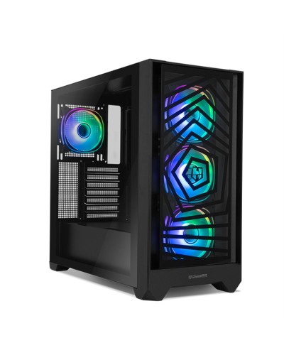 ATX Semi-Tower Gehäuse Nox-Xtreme NXHUMMERPLASMA Schwarz