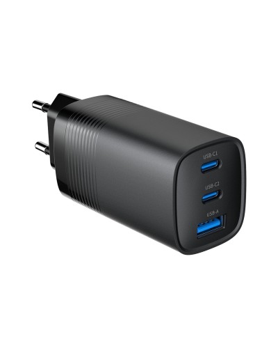 Wall Charger GEMBIRD TA-UC-PDQC65-01-BK