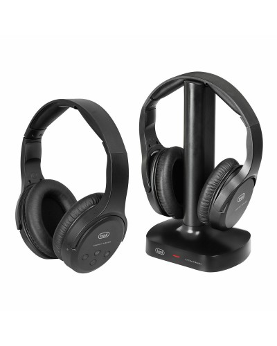 Draadloze hoofdtelefoon Trevi FRS 1580 TW Zwart