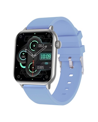 Smartwatch Trevi T-FIT 201 A Blue Silver 1,85" 47 mm