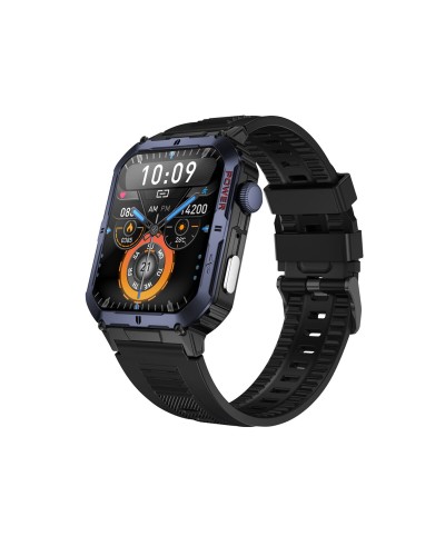 Montre intelligente Trevi T-FIT 500 S Bleu Noir 2,06"