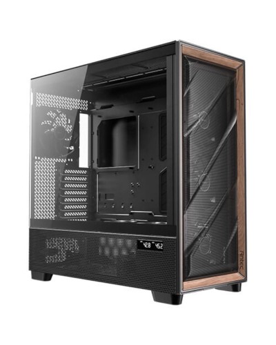 Case computer desktop ATX Antec FLUX PRO EUV Nero Legno