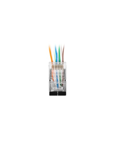 Connecteur RJ45 Lanberg PLS-6020EZ Transparent 20 Unités