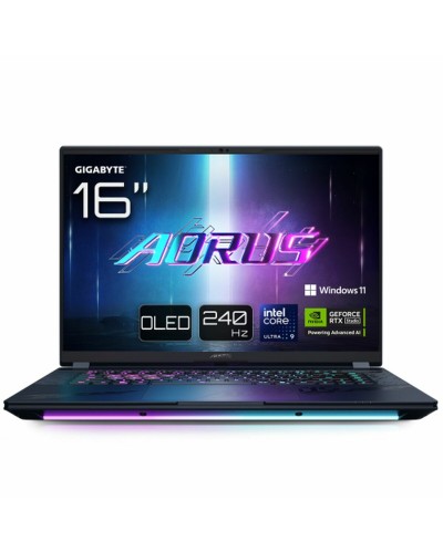Ordinateur Portable Gigabyte 9RAM6I98YHAIJH7ES000 16" 32 GB RAM 1 TB 1 TB SSD Espagnol Qwerty RTX 5080