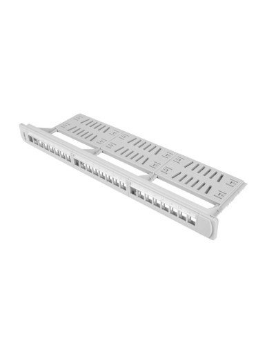 Patchpanel 24 UTP Portar Kategori 6 Lanberg PPKS-1124-S