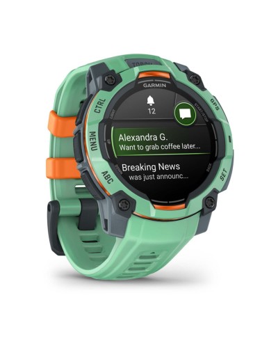 Smartwatch GARMIN Instinct 3 AMOLED Zwart Groen 1,2" 45 mm Ø 45 mm (3 Stuks)
