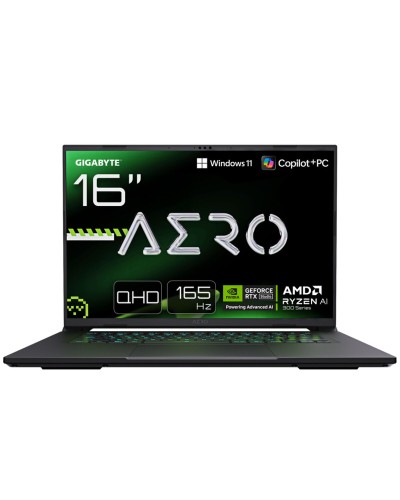 Laptop Gigabyte AERO X16 16" 16 GB RAM 1 TB SSD geforce rtx 5060 Qwerty portoghese