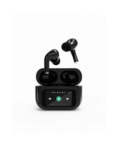 Auriculares GEMBIRD TWS-LCD-ANC-01-BK Negro