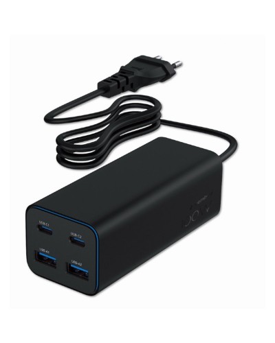 Chargeur mural GEMBIRD TA-UC-2A2C-PD100-01-BK