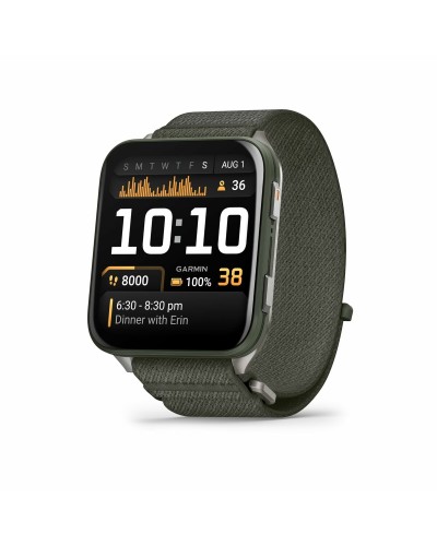Smartwatch GARMIN 010-02980-03 Schwarz grün Grau Tafel