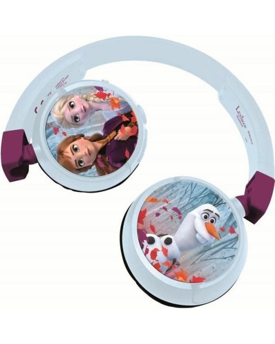 Auriculares de Diadema Plegables con Bluetooth Lexibook SNOW QUEEN Azul
