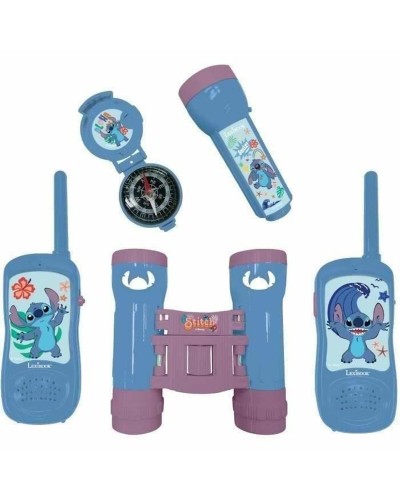 Walkie-Talkie Lexibook Kit de Aventurero con Walkie Talkies Stitch