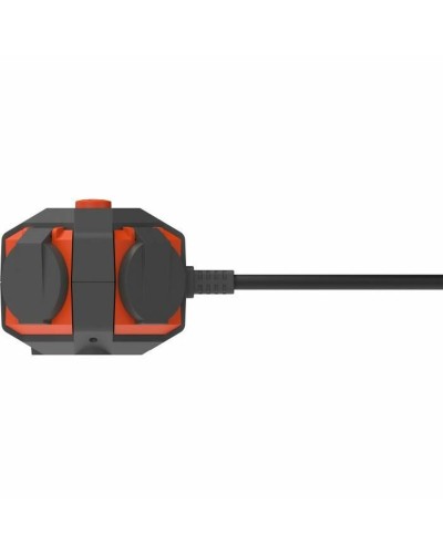 Rallonge 4 prises Schuko avec interrupteur QUARX (3 m)