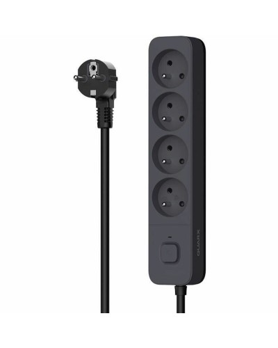Rallonge 4 prises Schuko avec interrupteur QUARX (1,5 m)