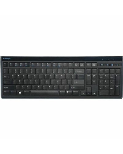 Clavier Kensington Advance Fit AZERTY Noir Noir mat Français AZERTY
