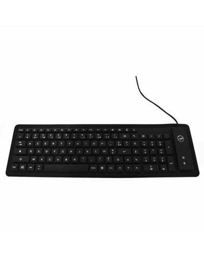 Tastiera Mobility Lab ML300559 AZERTY Pieghevoli Nero