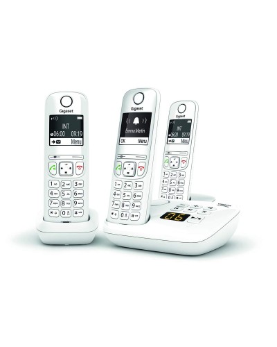 Teléfono Inalámbrico Gigaset AS690A Blanco