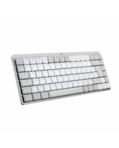 Teclado Inalámbrico Logitech MX Mini Mechanical for Mac Blanco Blanco/Gris Francés AZERTY