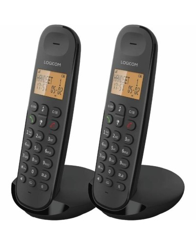 Landline Telephone Logicom DECT ILOA 250 DUO Black