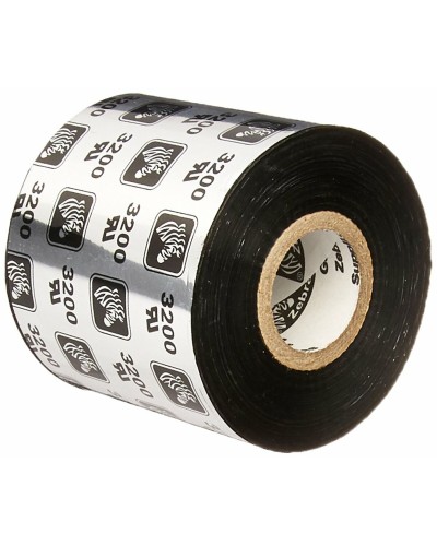 Thermisch transferlint Zebra 03200BK06030 Zwart 60 mm x 300 m (6 Stuks)