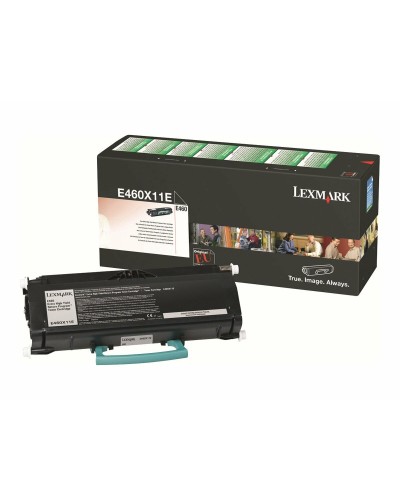 Toner Lexmark AC E460 Svart