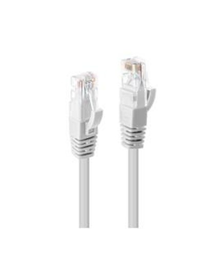 Cable de Red Rígido UTP Categoría 6 LINDY 48097 Blanco 10 m 1 unidad