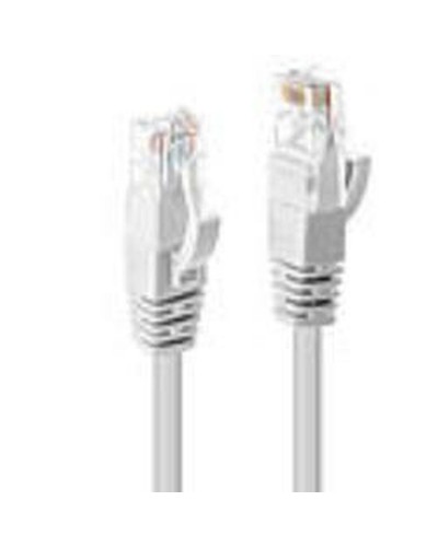 Cable de Red Rígido UTP Categoría 6 LINDY 48098 Blanco 15 m 1 unidad
