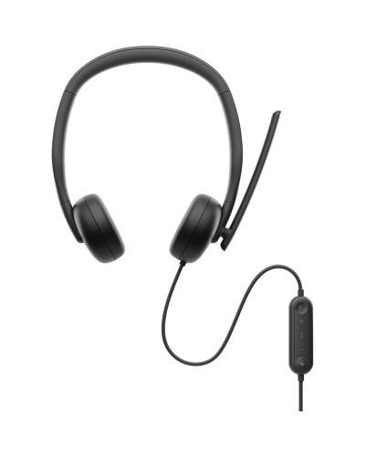 Headphones with Microphone Dell WH3024-DWW Black