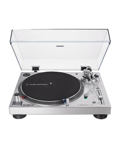 Tourne-disques Audio-Technica Iberia AT-LP120XUSBSV Argenté