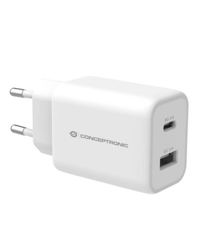 Cargador de Pared Conceptronic 120549003101 Blanco 33 W