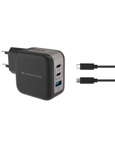 Chargeur mural Conceptronic 120550703101 Noir 67 W
