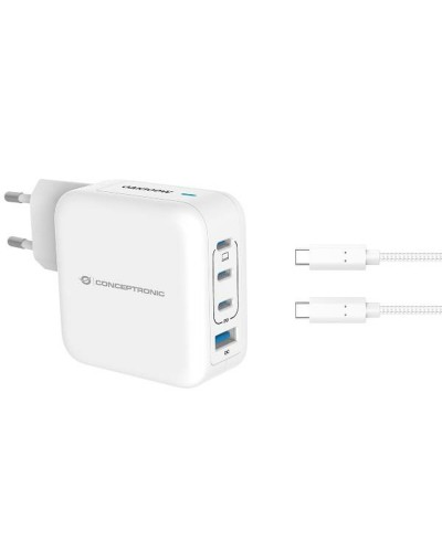 Wandladegerät Conceptronic 120550803101 Weiß 100 W