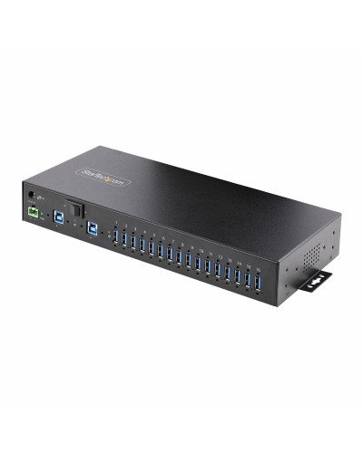 7-porttinen USB-hubi Startech S5G16AINDS-USB-A-HUB Musta