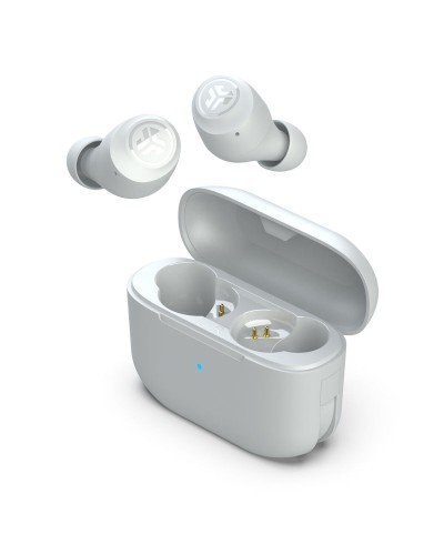 Auricolari Wireless con Custodia di Ricarica JLab IEUEBGAIRPOPRWHT124 Bianco