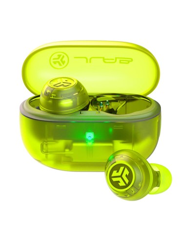 Auriculares Inalámbricos con Estuche de Carga JLab IEUEBGOANCRTRAGRN124 Verde Transparente