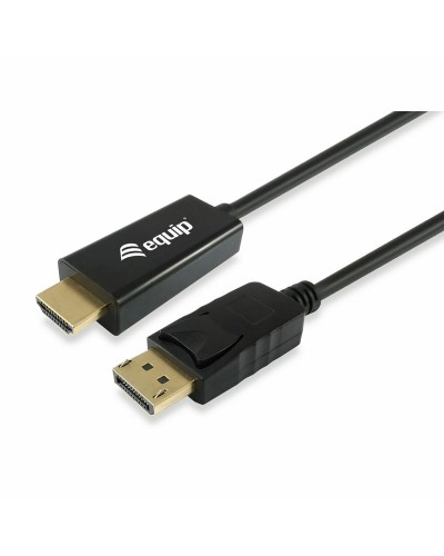 DisplayPort - HDMI Adapteri Equip 119392 Musta 5 m