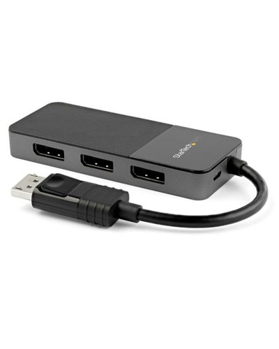 Hub USB Startech MST14DP123DP Grigio