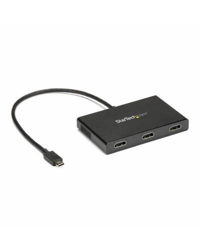 Adaptateur USB C vers HDMI Startech MSTCDP123HD Noir